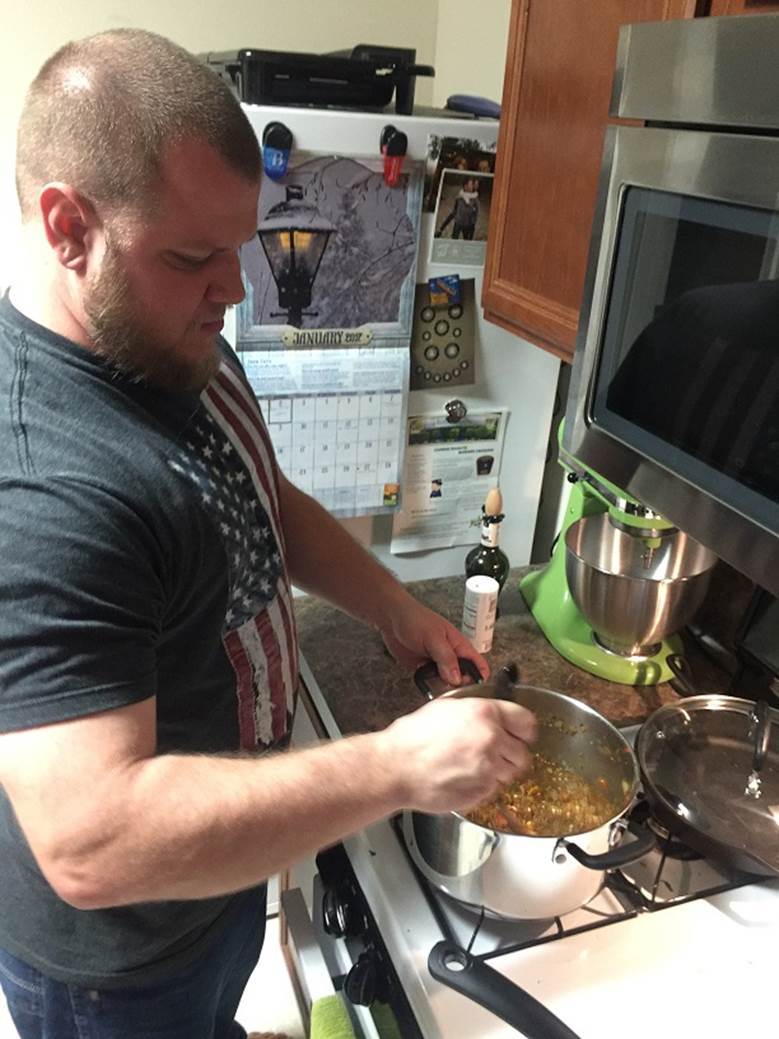 Making salsa - step 5